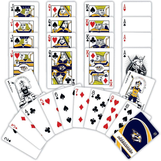 Nashville Predators Playing Cards - 54 Card Deck - for just $7.99! 