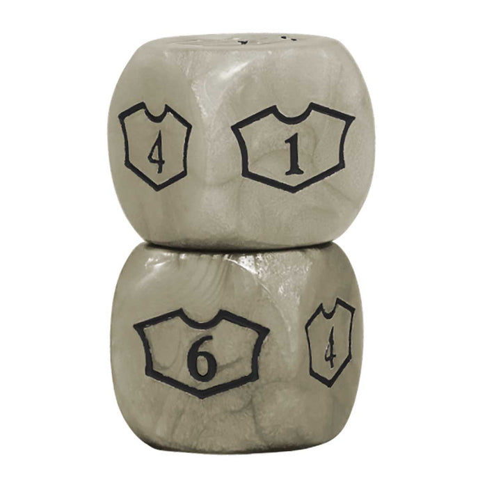 Ultra PRO: Loyalty Dice Set - 22MM Deluxe (White) - for just $0! 