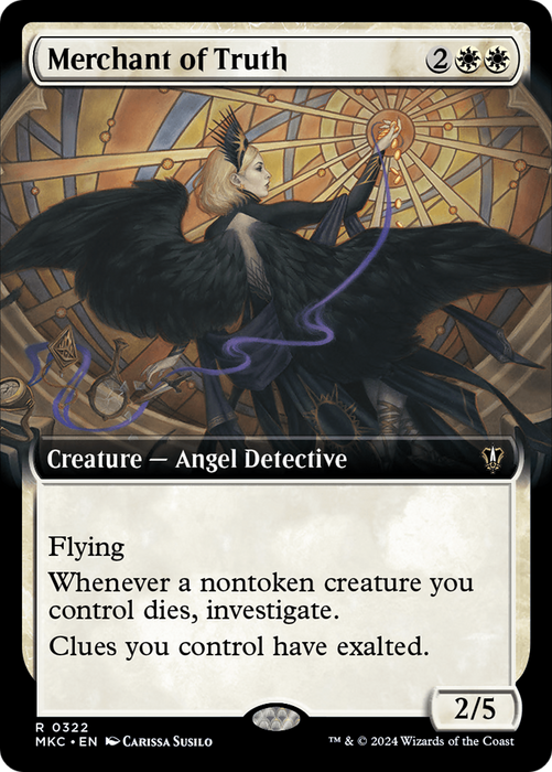 Merchant of Truth (MKC-322) - Murders at Karlov Manor Commander: (Extended Art) - for just $0.32! 