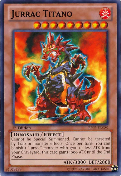 Jurrac Titano [BP02-EN089] Mosaic Rare - for just $0.20! 