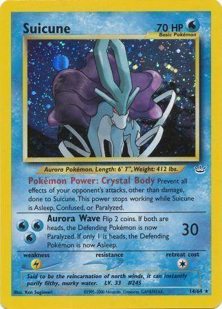 Suicune (14/64) [Neo Revelation Unlimited] - for just $68.05! 