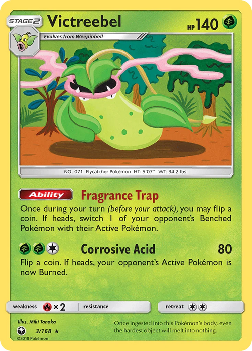 Victreebel (3/168) [Sun & Moon: Celestial Storm] - for just $0.40! 
