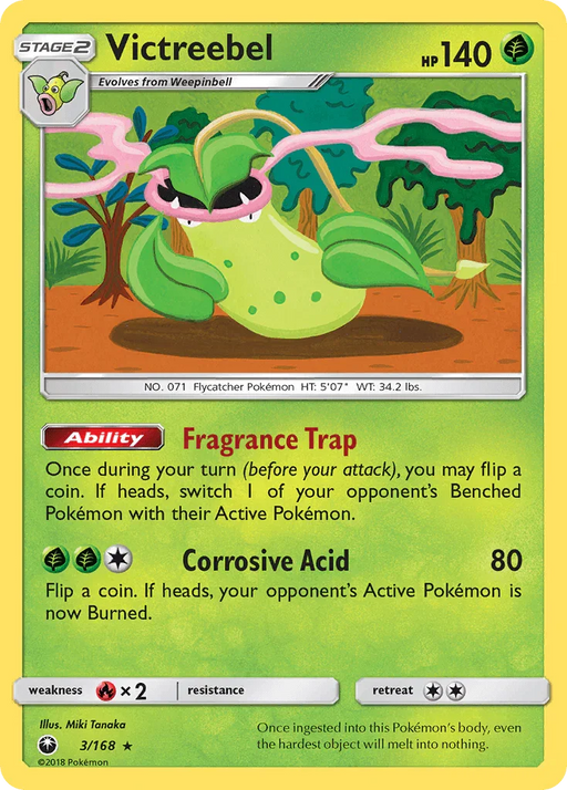 Victreebel (3/168) [Sun & Moon: Celestial Storm] - for just $0.45! 