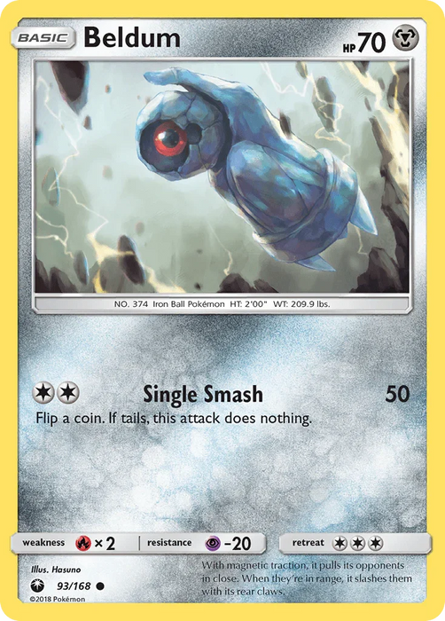 Beldum (93/168) [Sun & Moon: Celestial Storm] - for just $0.10! 