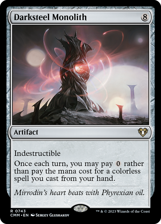 Darksteel Monolith (CMM-743) - Commander Masters - for just $6.31! 