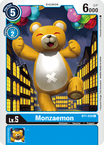 Monzaemon [BT1-038] [Release Special Booster Ver.1.0] - Just $0.09! Shop now at Retro Gaming of Denver