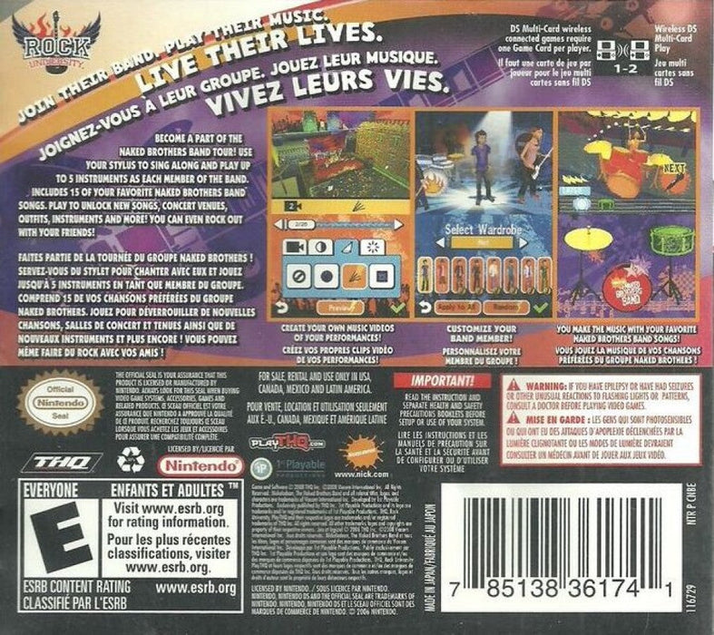 The Naked Brothers Band – Nintendo DS (DS) - for just $4.99! 
