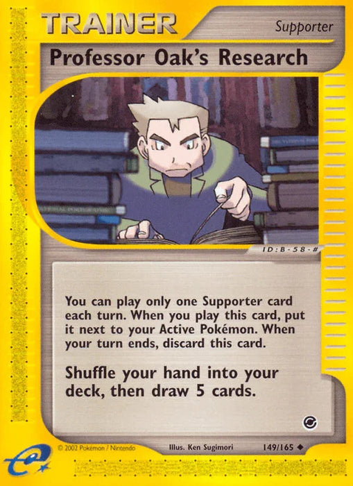 Professor Oak's Research (149/165) [Expedition: Base Set] - for just $0.80! 