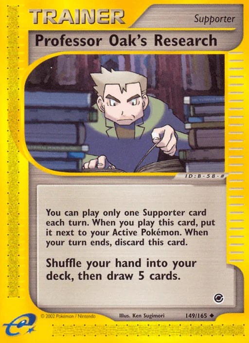 Professor Oak's Research (149/165) [Expedition: Base Set] - for just $0.80! 