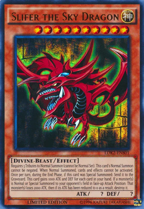 Slifer the Sky Dragon [LDK2-ENS01] Ultra Rare - for just $0.40! 