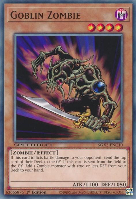 Goblin Zombie [SGX3-ENC10] Common - for just $0.20! 