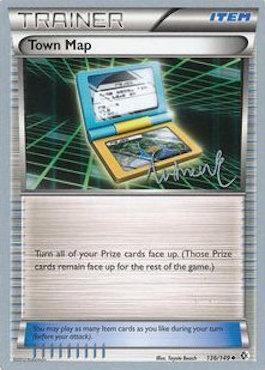 Town Map (136/149) (Emerald King - Andrew Estrada) [World Championships 2014] - for just $2! 