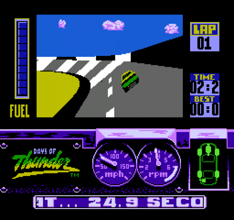 Days of Thunder – Nintendo Entertainment System (NES) - for just $11.99! 