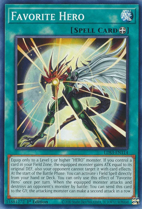 Favorite Hero [LDS3-EN114] Common - for just $0.10! 