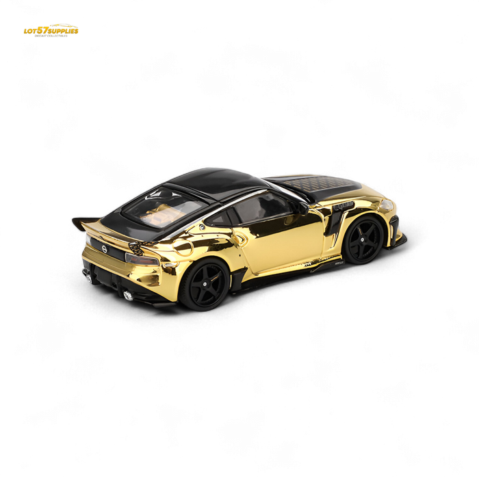 Mini-GT Nissan Z VeilSide FZ400 Gold Chrome LHD 1:64 - for just $24.99! 