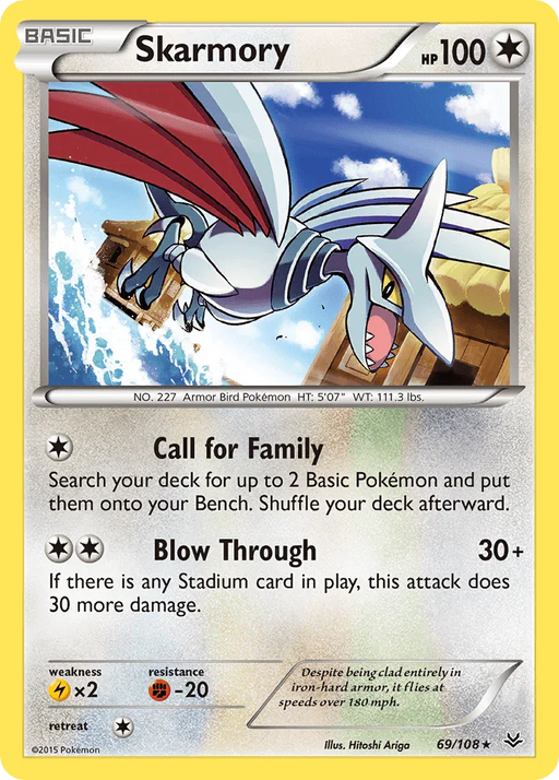 Skarmory (69/108) [XY: Roaring Skies] - for just $0.15! 