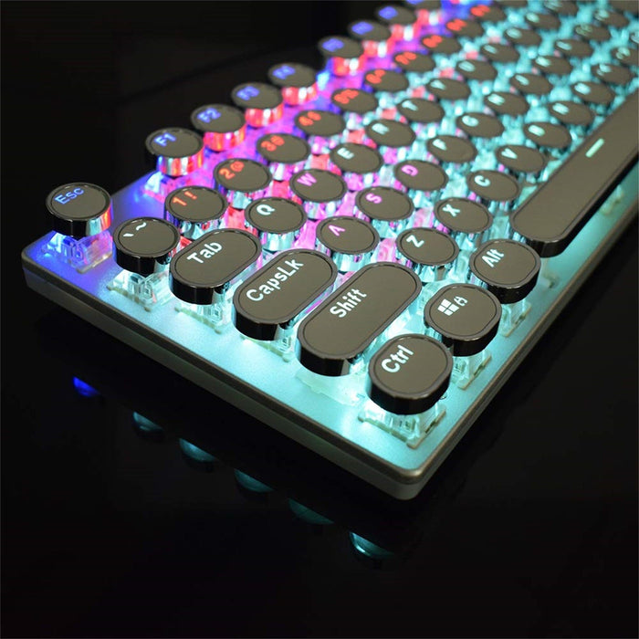 Punk Green Axis Notebook Computer Wired Gaming Keyboard - for just $168.62! 