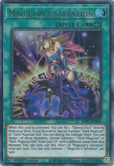 Magician's Salvation [MP21-EN256] Ultra Rare - for just $0.15! 