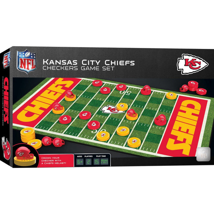 Kansas City Chiefs Checkers Board Game - for just $19.99! 