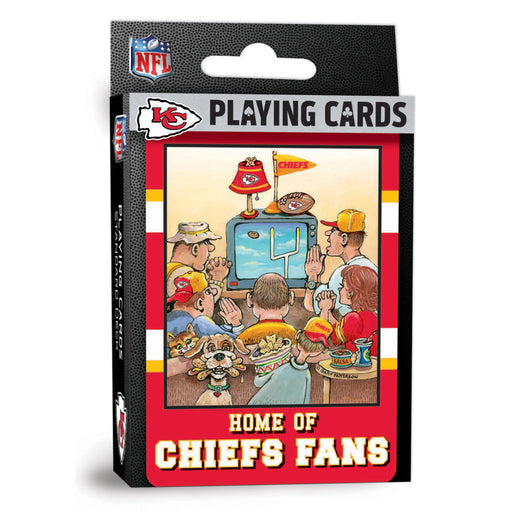 Kansas City Chiefs Fan Deck Playing Cards - 54 Card Deck - Just $6.99! Shop now at Retro Gaming of Denver