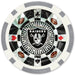 Las Vegas Raiders 20 Piece Poker Chips - Just $5.99! Shop now at Retro Gaming of Denver