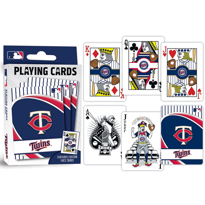 Minnesota Twins Playing Cards - 54 Card Deck - for just $7.99! 