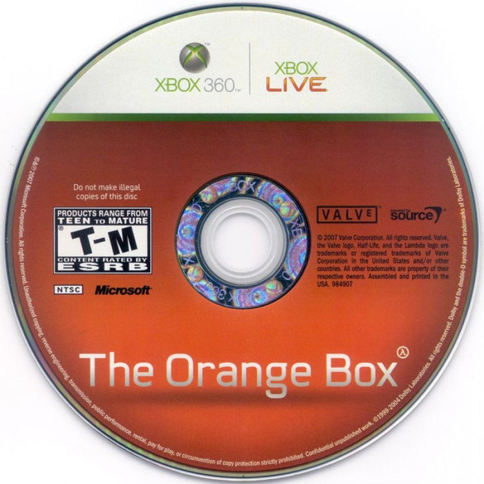 The Orange Box – Xbox 360 (X360) - for just $26.99! 
