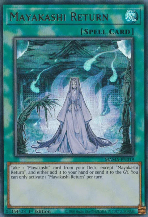 Mayakashi Return [MAMA-EN019] Ultra Rare - for just $0.10! 