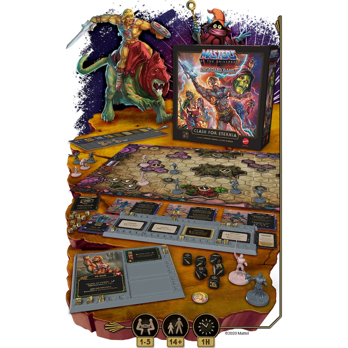 Masters of the Universe: the Board Game + Box of Power (Kickstarter exclusive) - Just $250! Shop now at Retro Gaming of Denver