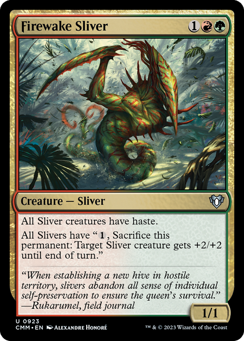Firewake Sliver (CMM-923) - Commander Masters - for just $0.11! 