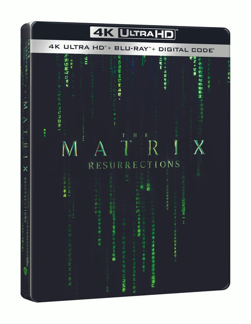 The Matrix Resurrections - Limited Edition Steelbook (4K Ultra HD + Blu-ray + Digital) - for just $29.99! 