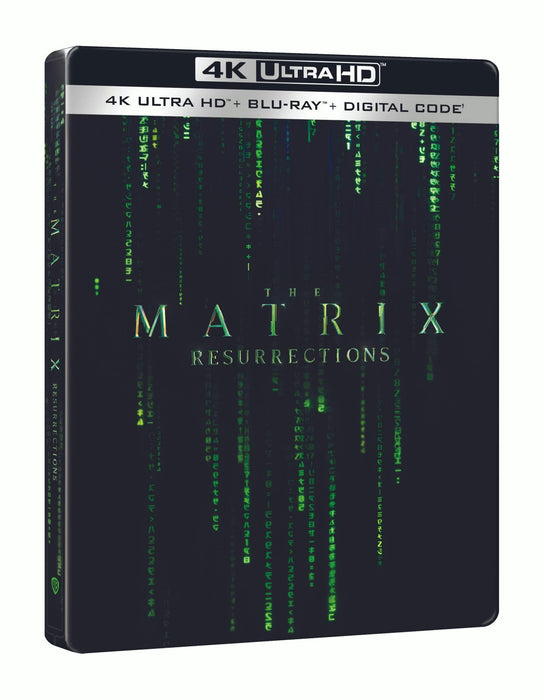 The Matrix Resurrections - Limited Edition Steelbook (4K Ultra HD + Blu-ray + Digital) - for just $29.99! 