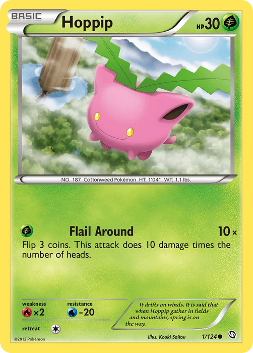 Hoppip (1/124) [Black & White: Dragons Exalted] - for just $0.15! 