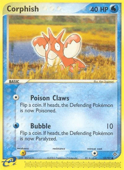 Corphish (52/97) [EX: Dragon] - for just $0.15! 