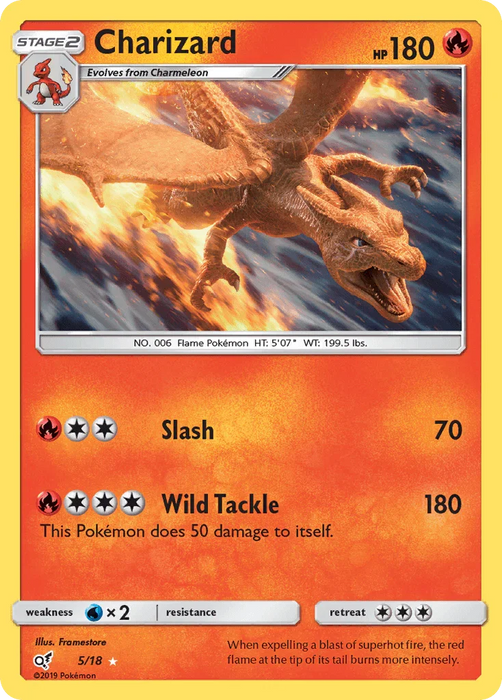 Charizard (5/18) [Sun & Moon: Detective Pikachu] - for just $4.80! 