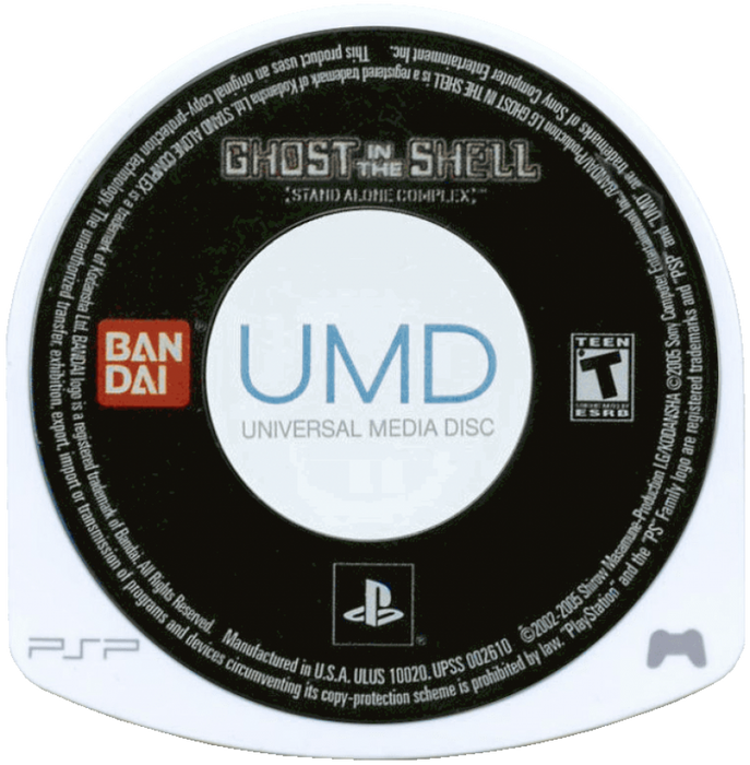 Ghost in the Shell: Stand Alone Complex  – PlayStation Portable (PSP) - for just $0! 