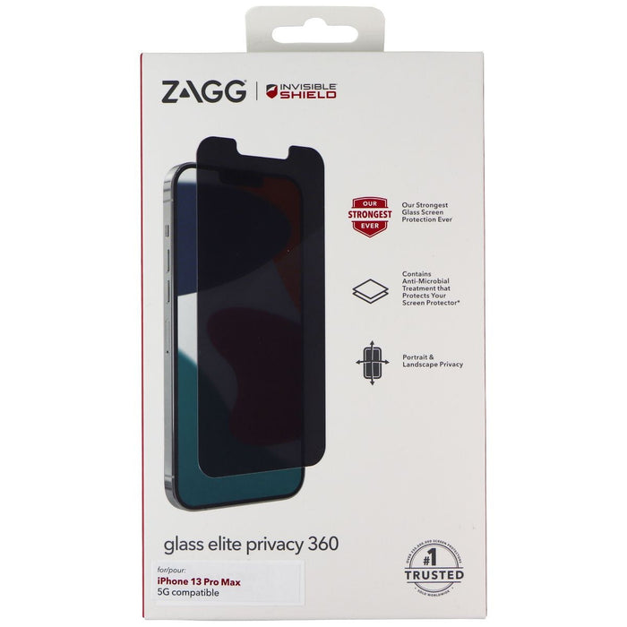 ZAGG (Glass Elite Privacy 360) Protector for Apple iPhone 13 Pro Max - Tinted - Just $42.99! Shop now at Retro Gaming of Denver