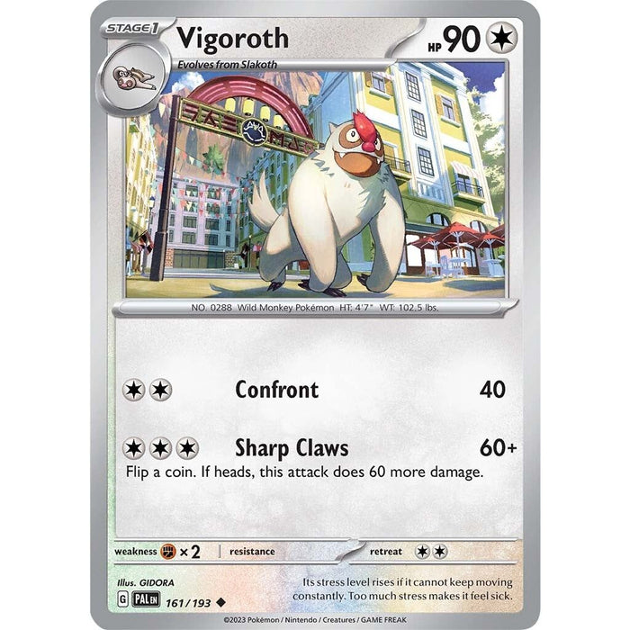 Vigoroth (161/193) [Scarlet & Violet: Paldea Evolved] - Just $0.04! Shop now at Retro Gaming of Denver