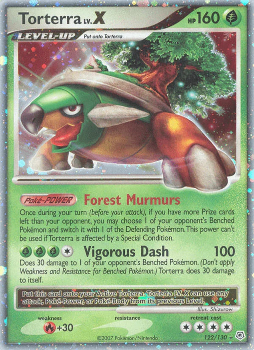 Torterra LV.X (122/130) [Diamond & Pearl: Base Set] - for just $38.35! 