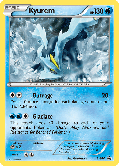 Kyurem (BW44) [Black & White: Black Star Promos] - for just $1.85! 