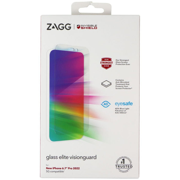 ZAGG InvisibleShield (Glass Elite VisionGuard) for iPhone 14 Pro Max - Clear - for just $19.95! 