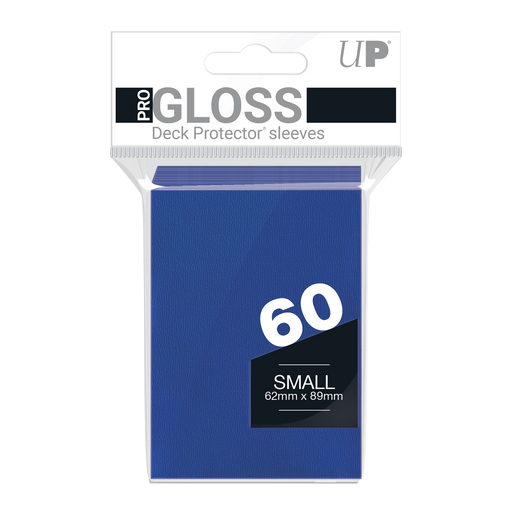 Ultra PRO: Small 60ct Sleeves - PRO-Gloss (Blue) - Just $0! Shop now at Retro Gaming of Denver