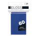 Ultra PRO: Small 60ct Sleeves - PRO-Gloss (Blue) - Just $0! Shop now at Retro Gaming of Denver