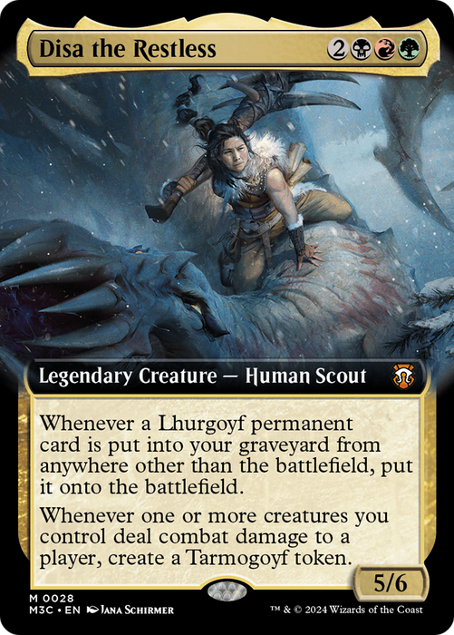 Disa the Restless (M3C-028) - Modern Horizons 3 Commander: (Extended Art) - for just $0.08! 