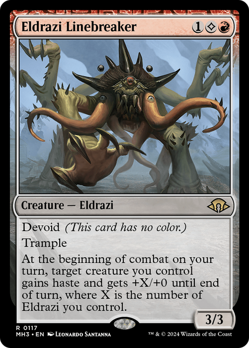 Eldrazi Linebreaker (MH3-117) - Modern Horizons 3: (devoid) - for just $0.11! 