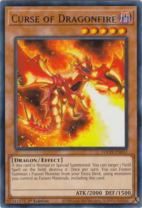 Curse of Dragonfire [TOCH-EN037] Rare - for just $0.10! 