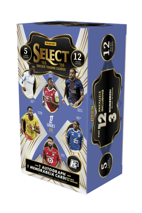 2025/26 Panini Select Ligue 1 Soccer H2 - Hobby Box - for just $200! 