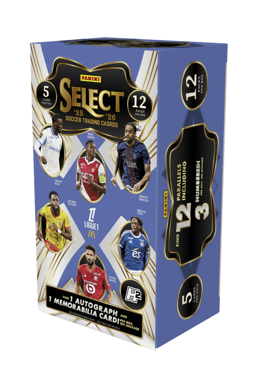 2025/26 Panini Select Ligue 1 Soccer H2 - Hobby Box - for just $200! 