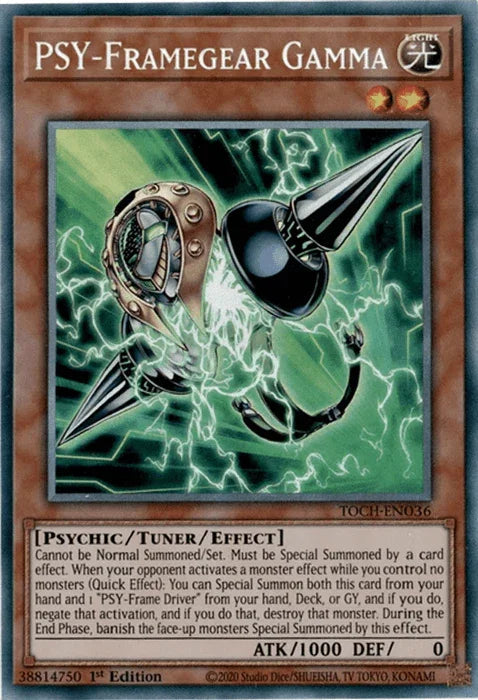 PSY-Framegear Gamma [TOCH-EN036] Collector's Rare - for just $19.65! 