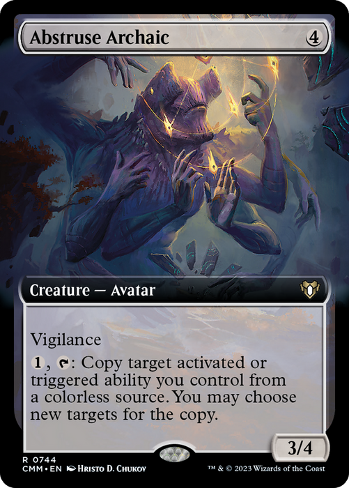 Abstruse Archaic (CMM-744) - Commander Masters: (Extended Art) - for just $0.97! 